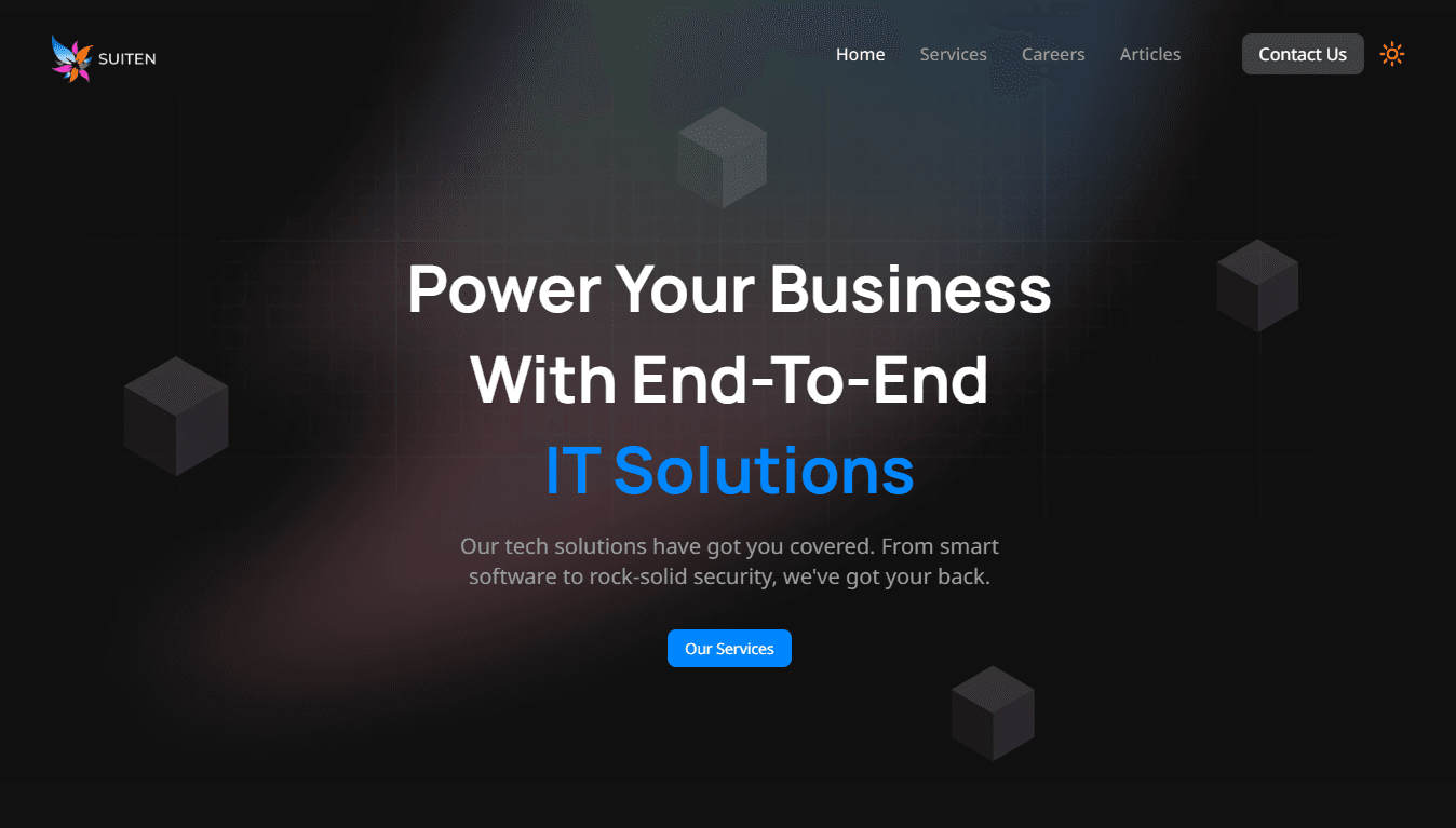 company website